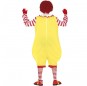 Costume da Ronald McDonald Zombie per uomo dorso