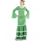 Costume da Flamenca verde per donna