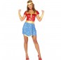 Travestimento Supereroe Wonder Woman donna per divertirsi e fare festa