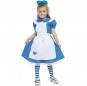 Costume da romanzo Alice per bambina