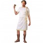 Costume da Romano bianco per uomo 