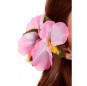 Fiore hawaiano rosa dei capelli