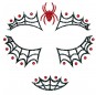 Glitter per il viso di Spider per completare il costume di paura