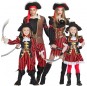 Costumi Capitani Pirata per gruppi e famiglie