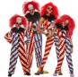 Costumi Clown inquietanti per gruppi e famiglie