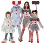 Costumi Clown diabolici per gruppi e famiglie