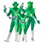 Costumi Alieni verdi per gruppi e famiglie