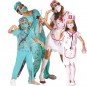 Costumi Chirurghi e infermieri zombie per gruppi e famiglie