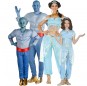 Costumi Genio di Aladdin e Jasmine per gruppi e famiglie