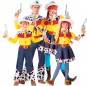 Costumi Cowboy di Toy Story per gruppi e famiglie