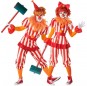 Costumi di coppia Clown terrificanti