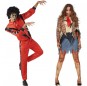Costumi di coppia Zombie dal videoclip Thriller di Michael Jackson