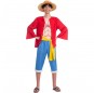 Costume di Luffy di One Piece per uomo 
