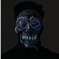 Maschera scheletro con luce per completare il costume di paura