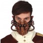 Maschera a gas Steampunk retrofuturistica per completare il costume di paura