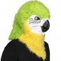 Maschera pappagallo con mascella mobile per poter completare il tuo costume Halloween e Carnevale