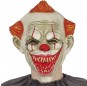 Maschera clown diabolica IT per completare il costume di paura