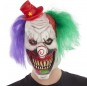 Maschera clown pazzo per poter completare il tuo costume Halloween e Carnevale