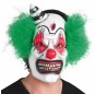 Maschera pagliaccio psicotica per poter completare il tuo costume Halloween e Carnevale