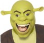 Maschera Shrek in lattice per poter completare il tuo costume Halloween e Carnevale