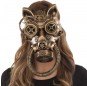 Maschera felina di Steampunk per poter completare il tuo costume Halloween e Carnevale