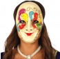 Maschera veneziana di colori per poter completare il tuo costume Halloween e Carnevale
