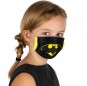 Mascherina Batman di protezione per bambini certified