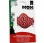 Mascherina Natale Rossa di protezione per bambini packaging