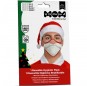 Mascherina Babbo Natale di protezione per bambini packaging