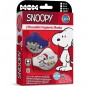 Mascherina Snoopy Natale di protezione per bambini packaging