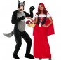 Costumi di coppia Cappuccetto Rosso e il lupo cattivo
