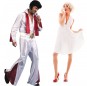 L\'originale e divertente coppia di Rocker Elvis e Marilyn Monroe per travestirsi con il proprio compagno