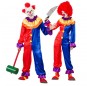 Travestimenti coppia clown diabolici divertenti per travestirti con il tuo partner