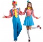 Travestimenti coppia Clown Bretelle divertenti per travestirti con il tuo partner