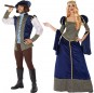 L\'originale e divertente coppia di Principi medievali blu per travestirsi con il proprio compagno