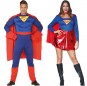 L\'originale e divertente coppia di Superman e Supergirl per travestirsi con il proprio compagno