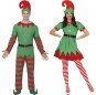Costumi di coppia Elfi di Babbo Natale