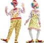 L\'originale e divertente coppia di Clown colorati per travestirsi con il proprio compagno