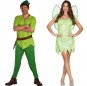 L\'originale e divertente coppia di Peter Pan e Fata Verde Trilli per travestirsi con il proprio compagno