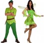 L\'originale e divertente coppia di Peter Pan e Fata verde per travestirsi con il proprio compagno