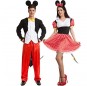 Travestimenti coppia topolini Mickey e Minnie divertenti per travestirti con il tuo partner