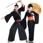 Costumi di coppia Samurai e geishe dell\'antico Giappone