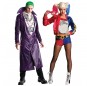 L\'originale e divertente coppia di Joker e Harley Quinn per travestirsi con il proprio compagno