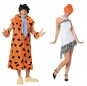 L\'originale e divertente coppia di Fred e Wilma Flintstone deluxe per travestirsi con il proprio compagno