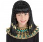 Parrucca Cleopatra egiziana per bambini per completare il costume