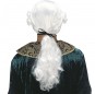 Parrucca coloniale bianca per completare il costume