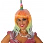 La più divertente Parrucca Unicorno Multicolor per feste in maschera