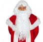 Parrucca e barba di Babbo Natale deluxe per completare il costume