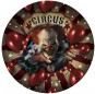 Piatti Circo degli Orrori 23 cm per Halloween