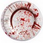Piatti di sangue 23 cm per Halloween